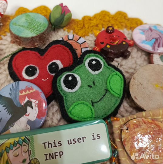 Значки ручной работы