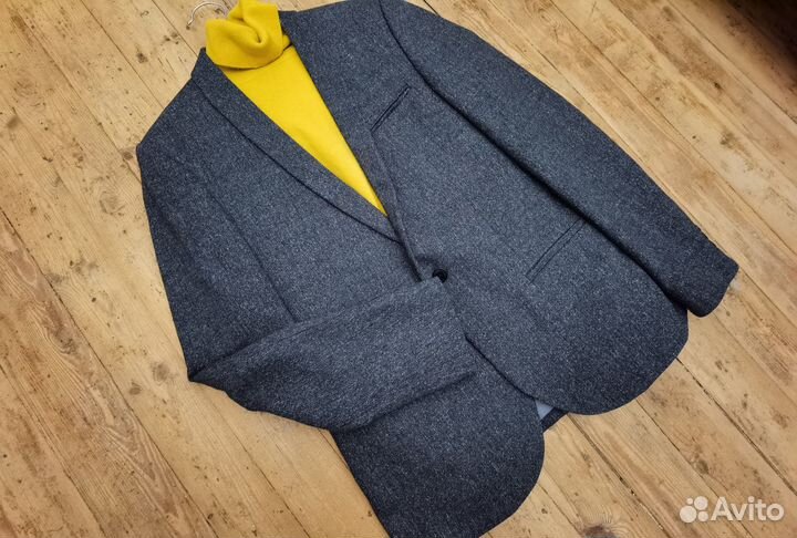 Твидовый пиджак noak Англия 48