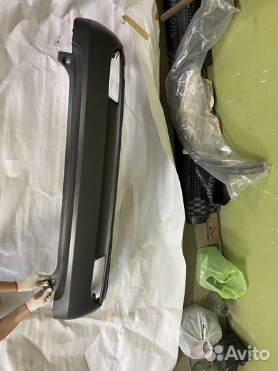 Бампер задний на honda crv 4