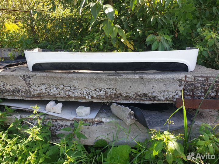 Юбка заднего бампера volkswagen polo