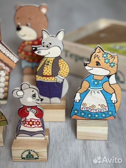 Краснокамская игрушка Теремок Монтессори