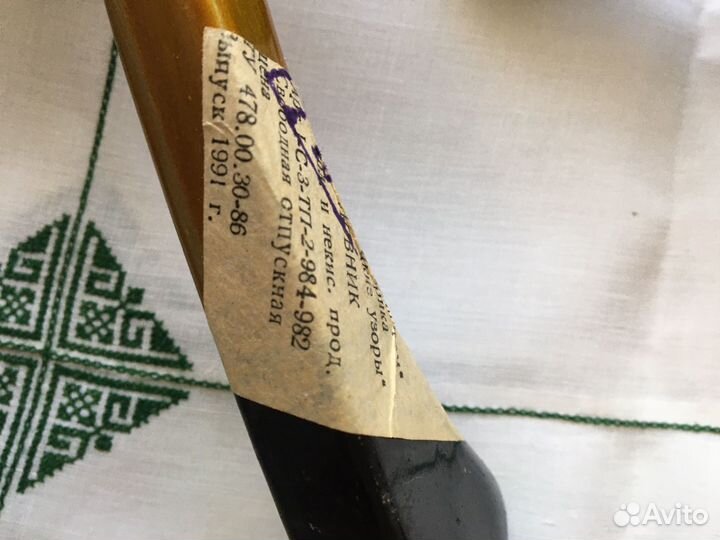 Деревянные ложки хохлома СССР