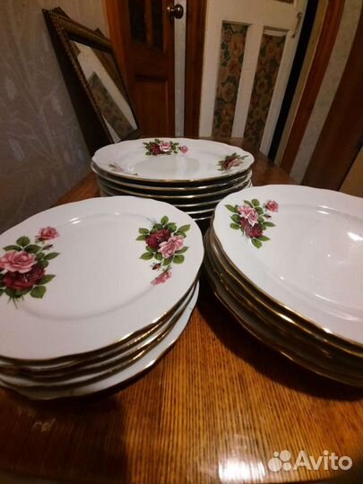 Тарелки Дулево