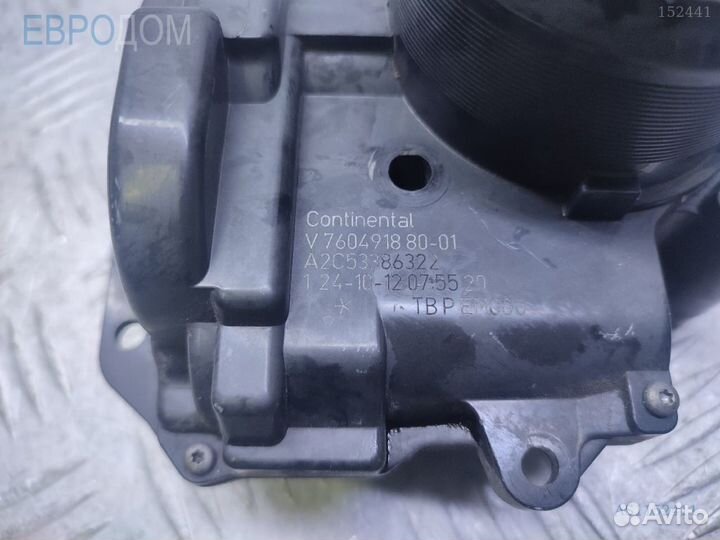 Дроссельная заслонка n13 на BMW F20 s1152411