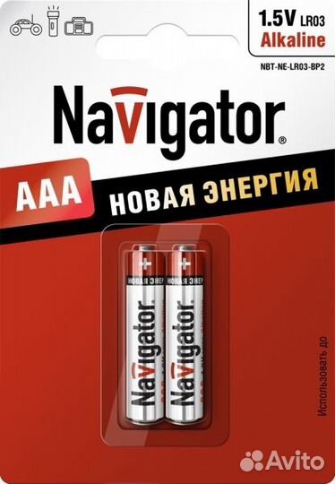 Батарейка Navigator high power 94750 NBT-NE-LR03