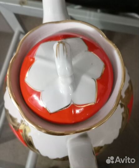 Большой доливной чайник Бутон Барановка