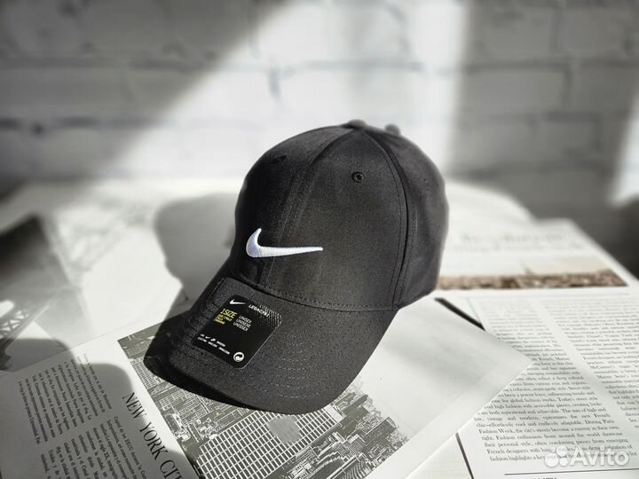 Бейсболка Nike логотип 3D Премиум качество