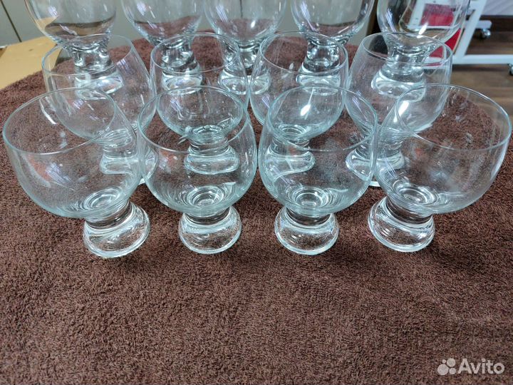 Хрустальные фужеры бокалы СССР