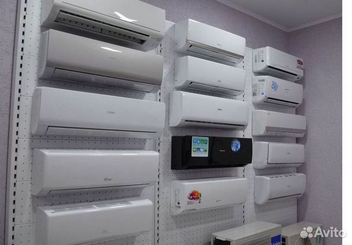 Сплит система с установкой