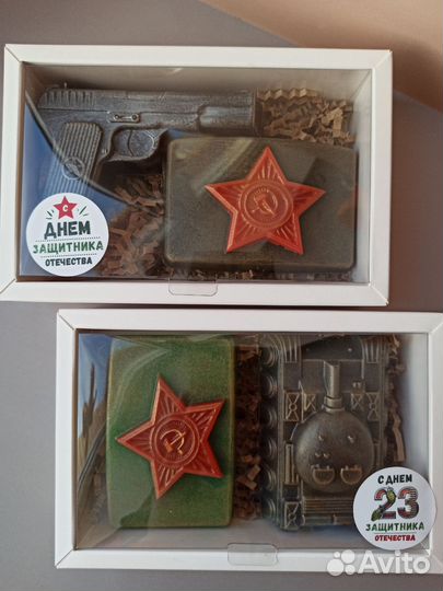 Мыло ручной работы на 23 февраля