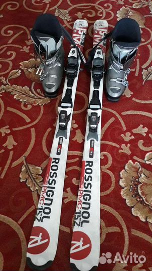 Горные лыжи с ботинками торг