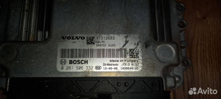 Блок управления двигателем Volvo XC60 31312683