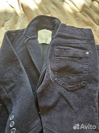 Пиджак zara + брюки s.oliver