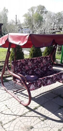 Крыша пвх на качелю