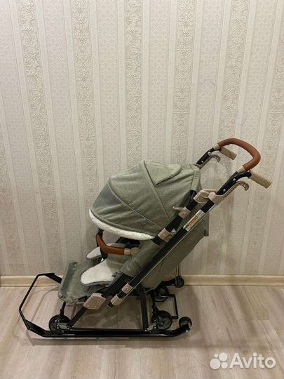 Коляска санки Nika 7 8