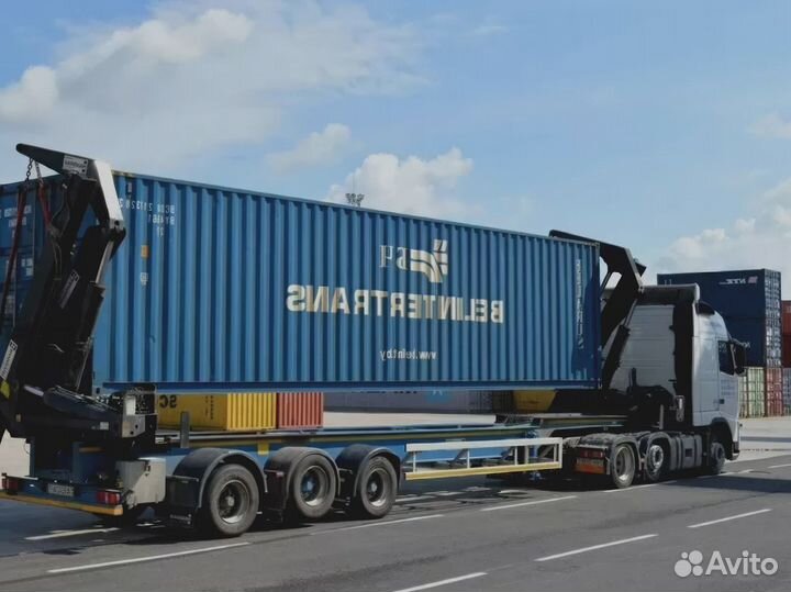 Автомобильная перевозка контейнеров, контейнеровоз