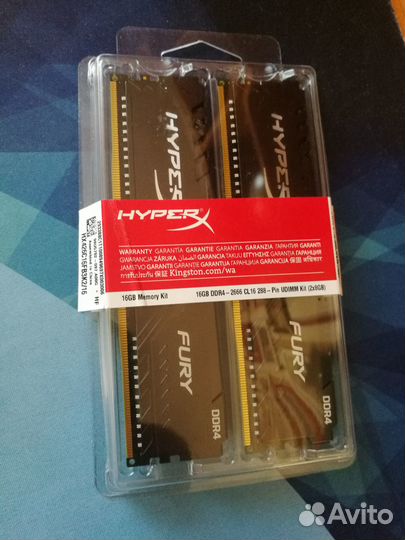 DDR3/4 - 4/8/16 Gb
