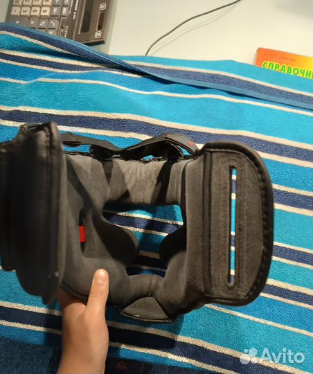 Боксерский шлем с бампером