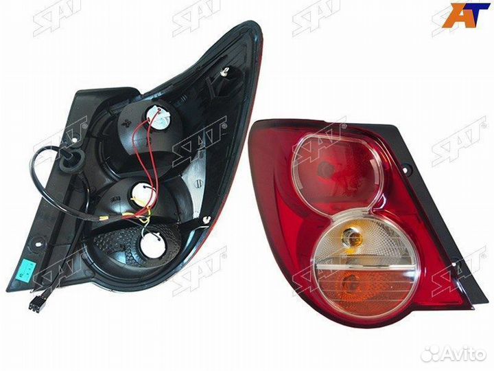 Фонарь задний chevrolet aveo 11-15 LH 4D