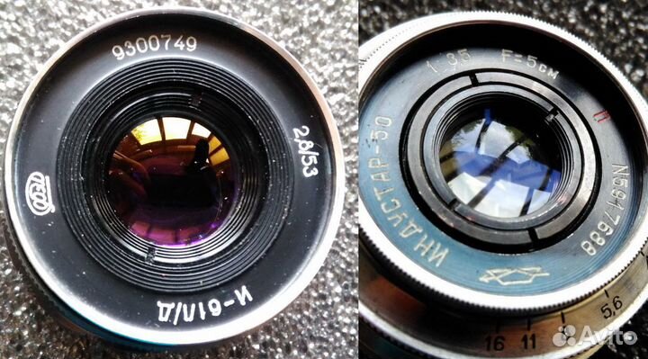 Индустар-50П\ Индустар-61 Л\Д \с ревизией