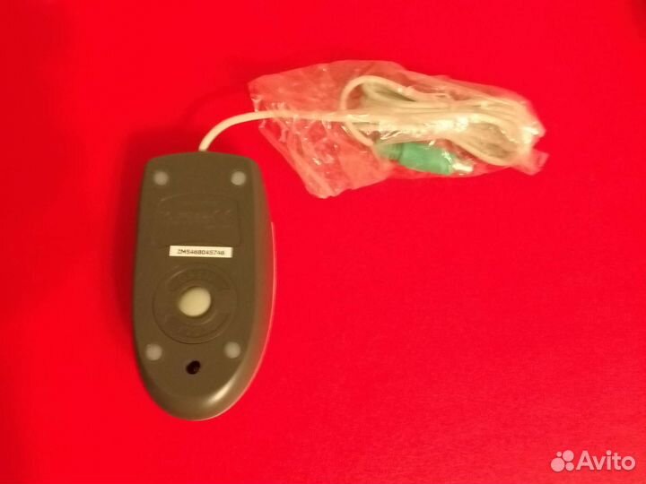 Компьютерная мышка ретро с трек-болом Новая