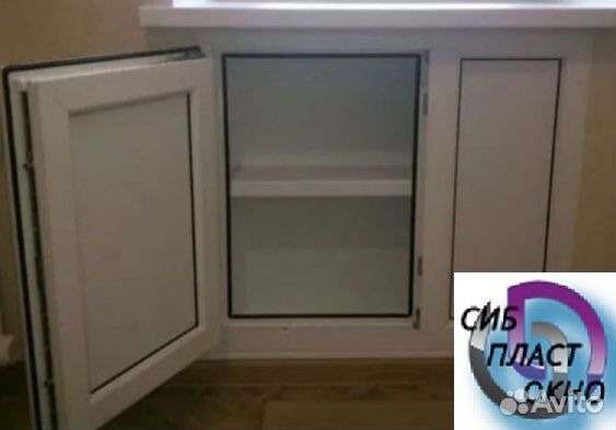 Подоконный холодильник пвх