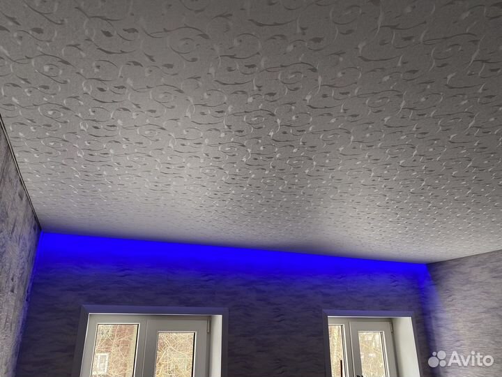 Натяжные потолки установка