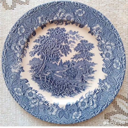 Винтажная тарелка Staffordshire