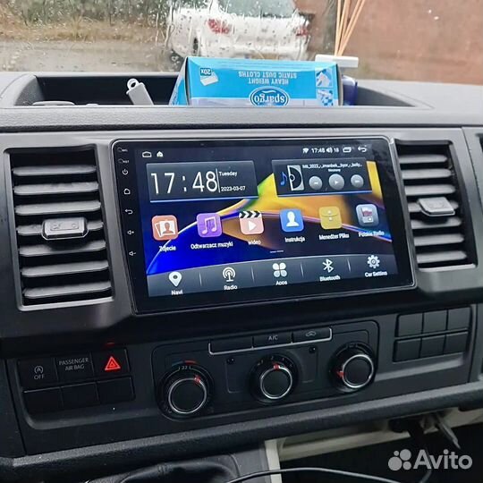 Магнитола Volkswagen T6 CarPlay