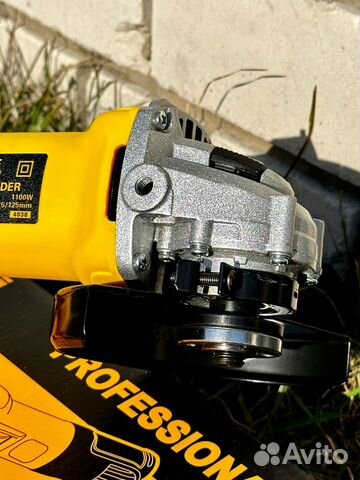 Ушм болгарка 125 dewalt 1100w с регулировкой