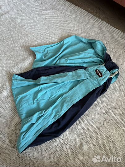 Слинг на кольцах для новорожденных