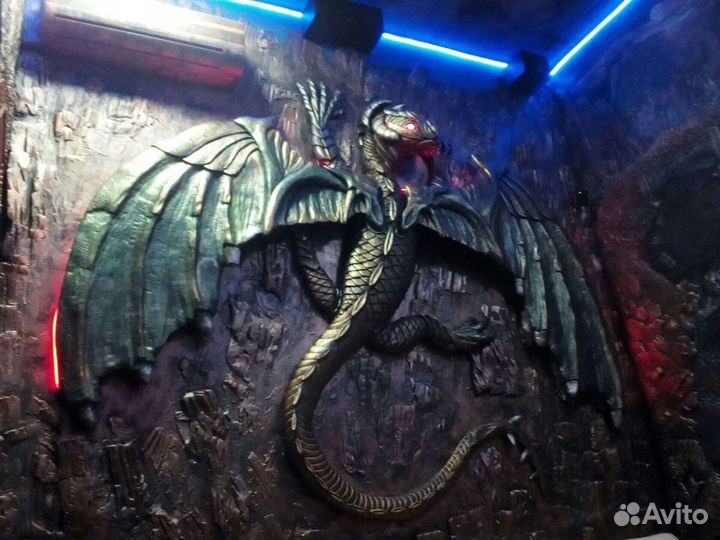 Роспись стен, барельеф горельеф гипс лепка