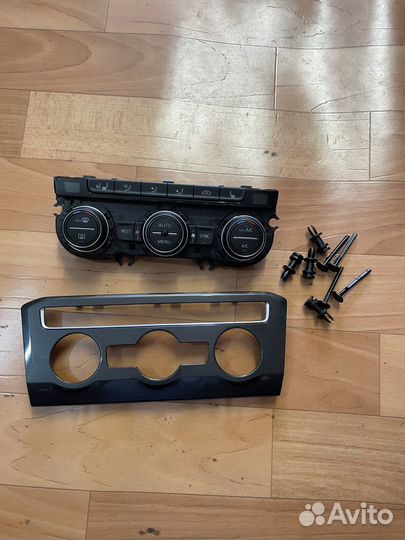 Блок управления климатом volkswagen tiguan 2019