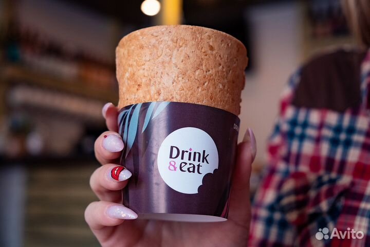 Съедобные стаканчики Drink&eat