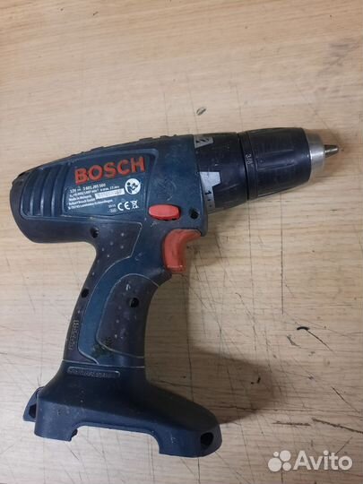 Редуктор с патроном, кнопка Bosch gsr12v
