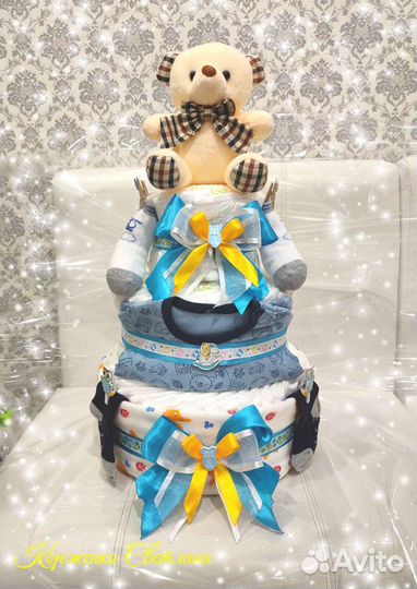 Торт из памперсов