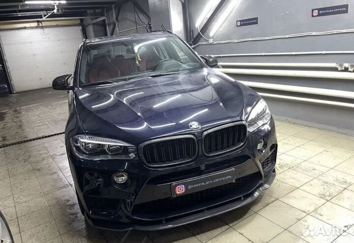 Сплиттер BMW X5 F85 X6 F86, Paradigm, карбон