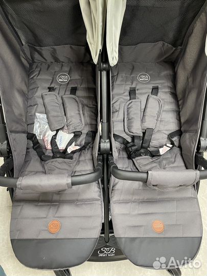 Коляска для двойни Sweet Baby новая