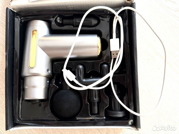 Перкуссионный массажер 4600 ударов в минуту