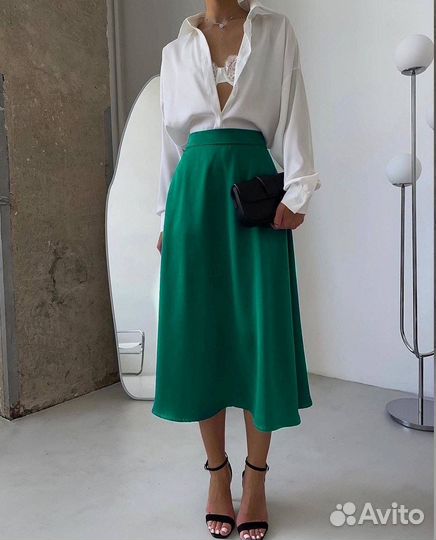 Шелковая юбка