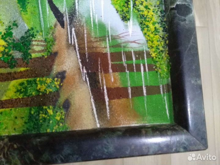 Картина из камня