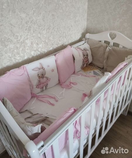 Бортики в кроватку