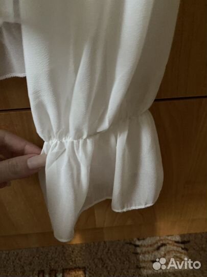 Блюзка для школы, прозрачная лёгкая накидка