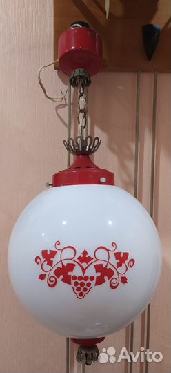 Люстра красивая в форме шара