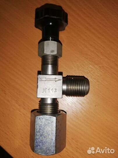 Кран на газовый, кислородный балон