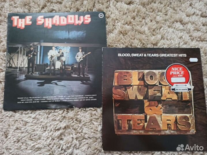 Виниловые пластинки Blood, Sweat and Tears,Shadows