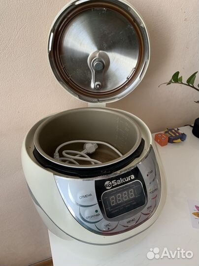Мультиварка скороварка sakura SA-7758M