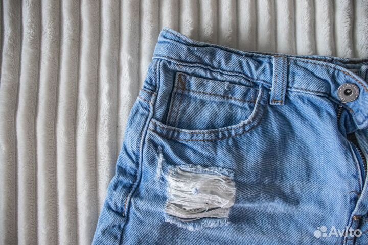 Шорты джинсовые