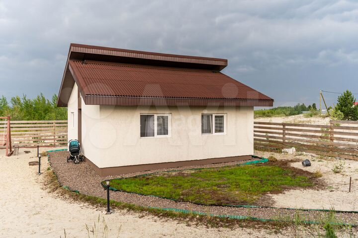 Дом 51,6 м² на участке 6,8 сот.