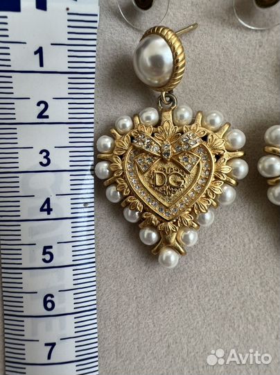 Серьги dolce gabbana